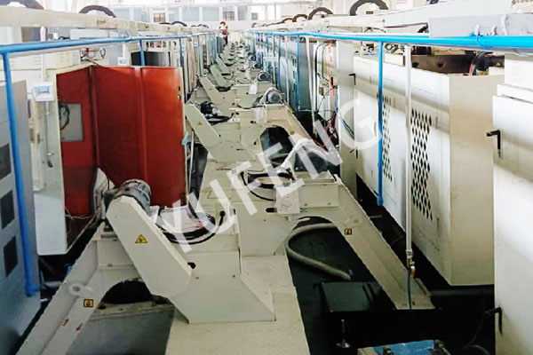 生产线集中排屑