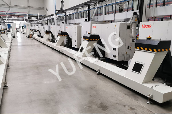 生产线集中排屑